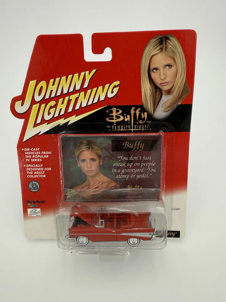 Johnny Lightning Buffy The Vampire Slayer Xander's Chevy Convertible in Red - Image 1 of 2