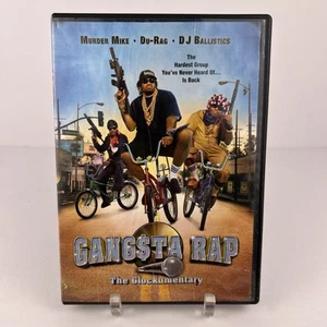Gangsta Rap The Glockumentary DVD 2007 Comedy Mockumentary ThinkFilm R Rated - Imagen 1 de 3