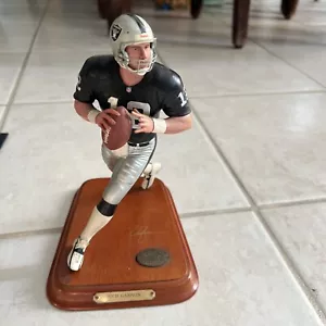 RICH GANNON Oakland Raiders #12 Figurine/Statue 8.5” - Broken Finger Read - Picture 1 of 4