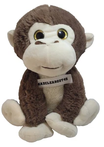 HAMLEYS FUZZBUZZ MONKEY CUDDLY 10"PLUSH SOFT TOY MONKEY SPARKLY EYES - Picture 1 of 20