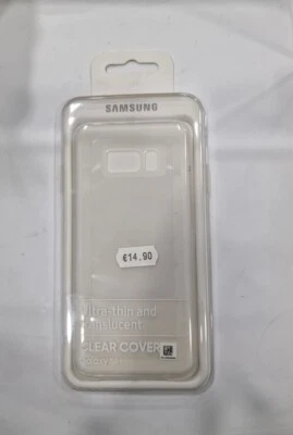 SAMSUNG CLEAR COVER, COPERTINA PER SAMSUNG S8 PLUS, ARGENTO (SILVER) Trasparente - Immagine 1 di 2