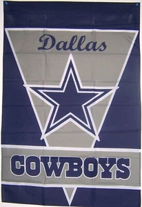 Dallas Cowboys Fußball 28x40 vertikale FLAGGE bessere Qualität echt NFL lizenziert - Bild 1 von 5