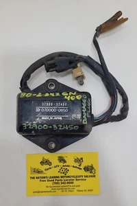 1980-1982 Suzuki GN400 CDI igniter ECM Ignition Module 32900-32450, damaged plug - Picture 1 of 7