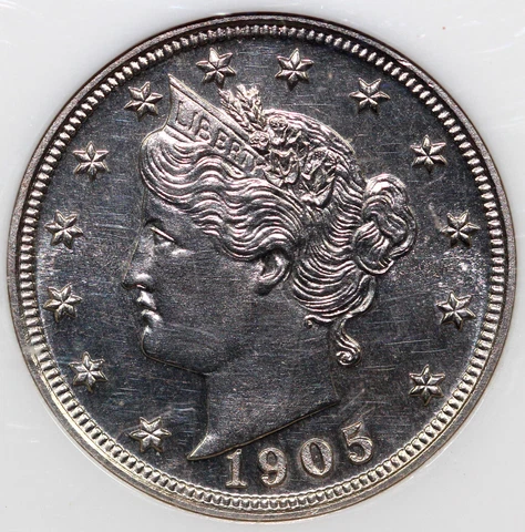 1905 5c Proof Liberty Nickel NGC PF 64 Cover