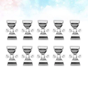 50 PCS Shape Pendant Connector Necklace Clasps Jewelry Making Findings Pendants - Picture 1 of 11