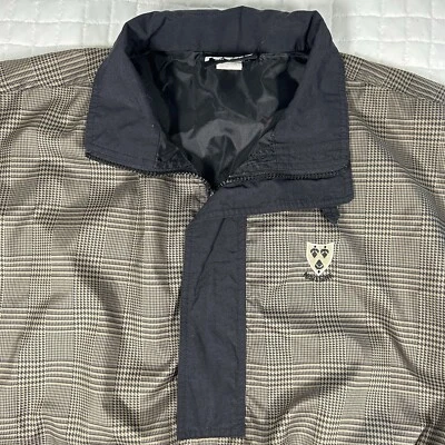 De Colección Roche Navesink Chaqueta Cortavientos Pullover Golf Cuadros Deportes Logo EE. UU. L Foto 1 de 4