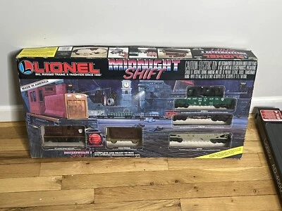 LIONEL O 027 6-11708 PENNSYLVANIA PRR MIDNIGHT SHIFT RTR TRAIN SET Original Box - Image 1 of 4
