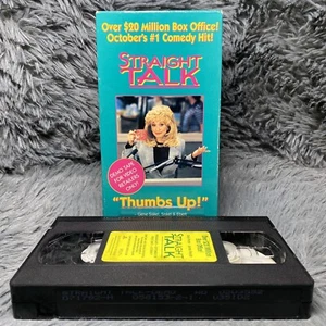 Straight Talk VHS Thumbs Up! Dolly Parton Demo Screener Promo Rare Movie Film - Picture 1 of 8