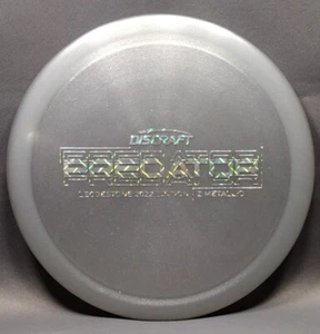 💥Discraft Z Metallic Predator LE Ledgestone 2022 Silver & Stamped Steel Foil - Picture 1 of 8