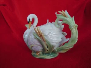 Franz Porzellan Kaffeekanne Schwan Neuwertig, ungebraucht, unbeschädigt - Bild 1 von 10
