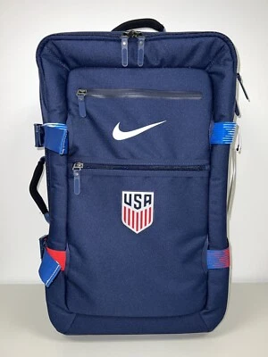Nike USA USMNT FiftyOne49 Cordura Roller Carry-On Suitcase Luggage New - Image 1 of 4