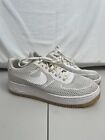 Nike Womens Air Force 1 833123-100 White Running Shoes Sneakers Size Us11