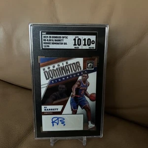 2019 Optic RJ Barrett Dominator Signatures /#’d 13/99 SGC 10/10 Gem Mint Auto - Bild 1 von 2
