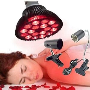 Red Light Therapy Bulb Anti Aging Lamp for Skin SPA Pain Relief Grow Light 15H