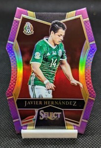 2016-17 Panini Select Mezzanine Purple Prizm /149 Javier Hernandez Card #170