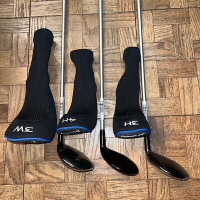 NUEVO Top Flite Gamer Regular Flex 3H 4H y 3W Mano Derecha Club LOTE Cubierta para la Cabeza Foto 1 de 4