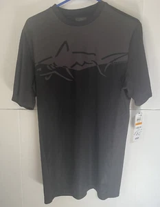 GREG NORMAN by TASSO ELBA mens rapid dry  attack  life  t shirt black S NWT - Picture 1 of 6