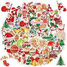 Christmas Decorations 100 PCS Water Bottle Stickers for Kids Teens Waterproof