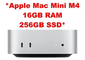 Apple Mac mini M4 16GB RAM 256GB SSD 10-Core GPU Desktop Computer MU9D3B/A - Bild 1 von 7