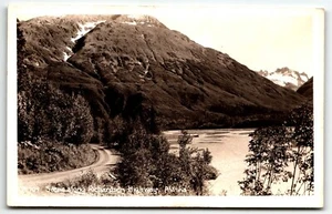 RPPC Postkarte Szene entlang Richardson Highway Alaska AK UNP - Bild 1 von 2