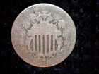 1867 Shield Nickel Without Rays! Date Clear! #3. 99 Starting Bid! More listed!