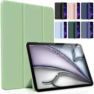 Smart Magnetic Cover For iPad 10/9/8/7th Gen Air 1 2 3 5th 6th Mini A17 Pro 11 - Picture 1 of 57