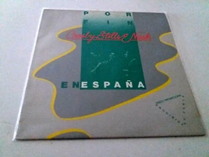 CROSBY STILLS & NASH "POR FIN EN ESPAÑA" LP VINYL 12" BE/G BE/G - Picture 1 of 2