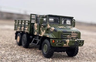 JKM 1/64 China FAW MV3 6X6 TRUCK Camouflage Finished Model - Image 1 of 4