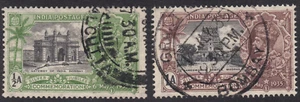 1935 India - Empire - SC# 142-144-George V-2 Different-Silver Jubilee Issue-Used - Picture 1 of 2