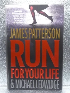 James Patterson Run For Your Life HC + DJ First Edition 1st Printing 1st/1st ML - Bild 1 von 12