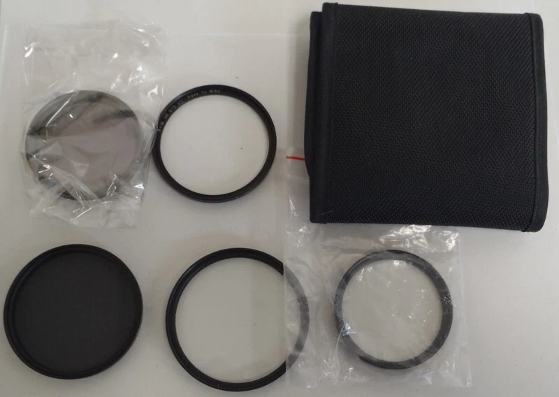 Tiffen 62mm, 52mm UV Prptector, 58mm Circular Polarizer, altura  52mm  Filter - Image 1 of 1