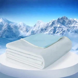 Cooling Blanket Night Sweats Summer Ice Blankets for Hot Sleepers Silky Smoot... - Picture 1 of 7