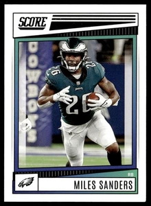 2022 Score Miles Sanders Philadelphia Eagles #245 - Picture 1 of 2