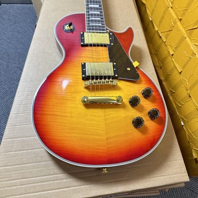 Electric Guitar LP Heritage Cherry Sunburst Gold Hardware US Warehouse - Image 1 of 4