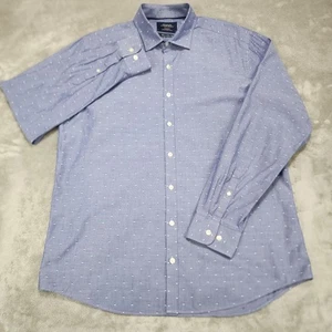 Camisa Charles Tyrwhitt Para Hombre Grande Azul Fin de Semana Extra Ajustada Punto Algodón - Imagen 1 de 10