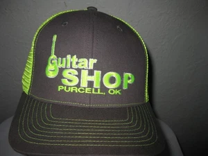 Guitar Shop Hat cap osfm snapback Guitar Shop Purcell,Ok OS no tags - Picture 1 of 9