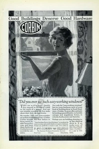 1925 Corbin Door & Window Hardware Easy Luxury Great PRINT AD Wall Decor! (4299) - Picture 1 of 1