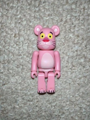 Medicom Bearbrick Pink Panther Figure Toy Collectible Limited Edition - Image 1 of 2