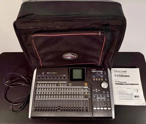 TASCAM 2488neo Digital Portastudio 24-track/24-bit CD/RW Recorder W/ Padded Case - Picture 1 of 23