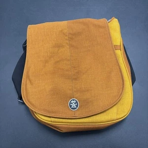 Crumpler Wee Bee (Mediano) Bolso Tablet Mensajero Naranja Lona Azul Interior - Imagen 1 de 7