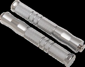 Accutronix PF121-KGC Chrome Footpegs - Picture 1 of 2