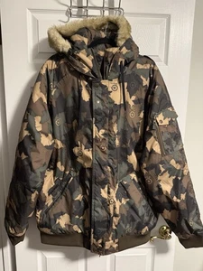 Lrg LIFTED RESEARCH GROUP XL Camo Jacket, Removable Hood - Picture 1 of 5
