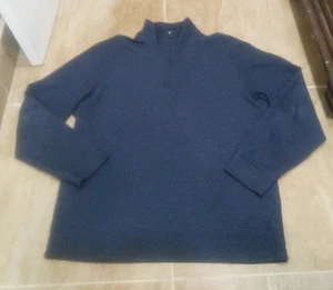 Herren Vineyard Vines x NFL 1/4 Zip Sweater Sweatshirt Blau Pullover Gr. L - Bild 1 von 7