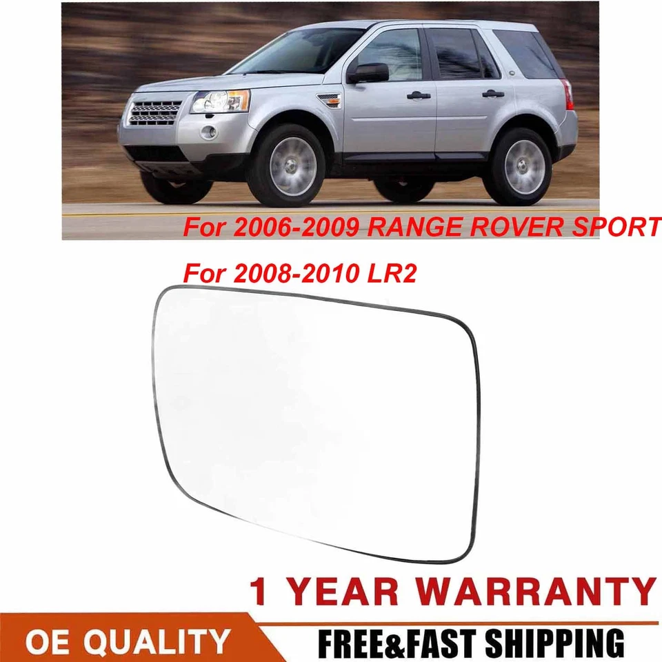 NEW Right Side Mirror Glass W/ Heated for Land Rover Range Rover Sport 2006-2009 — 第 1/4 张图片