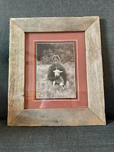 Framed Photograph by Harvey Caplin Young Navajo Sheepherder - Picture 1 of 7