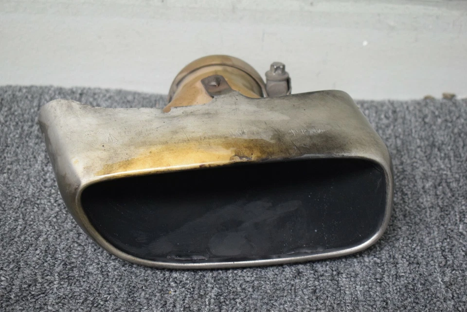 Tubo de escape Porsche 911 2017-2019 OEM de fábrica Foto 1 de 4