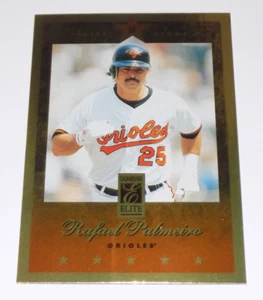 1997 Donruss Elite Series Gold Rafael Palmeiro Baseball Card #35 - Picture 1 of 2