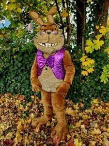 FNaF Custom Made Glitchtrap Costume Cosplay Plush 5 Nights At Freddys Boys Girls - Imagen 1 de 7
