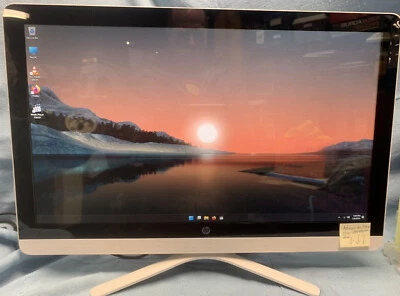 HP All-in-One 24” Touchscreen, 8GB Ram, 1TB, WiFi, AMD 2.20 GHz, Win 11. *Read!* - Image 1 of 4