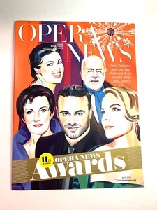 Opera News Magazine~April 2016~11th Opera News Awards~Like New~Free Shipping - Picture 1 of 5